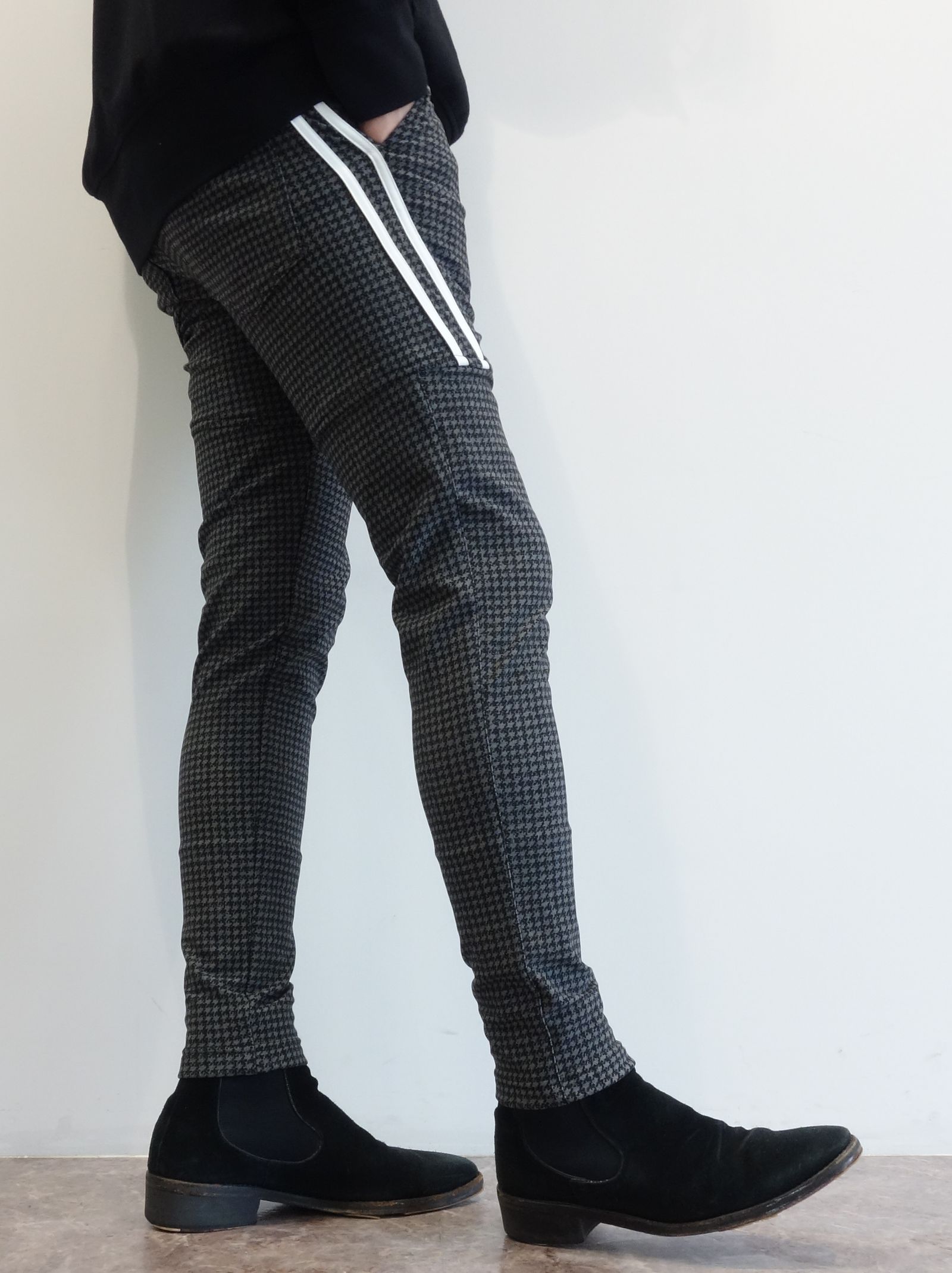 TYLER HEAT LINE PANTS / RC26-ST-026H / 裏起毛イージーラインパンツ / 千鳥柄