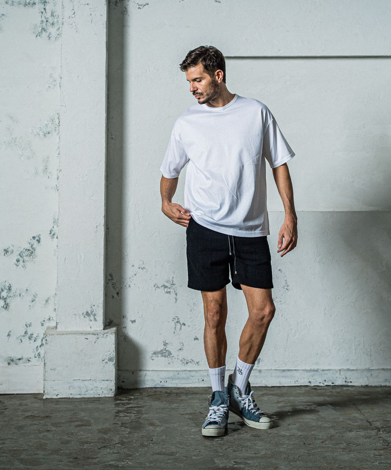 FINEST BASIC LOOSE T / RC35-T-007 / 最高品質コットンビッグTシャツ / ホワイト
