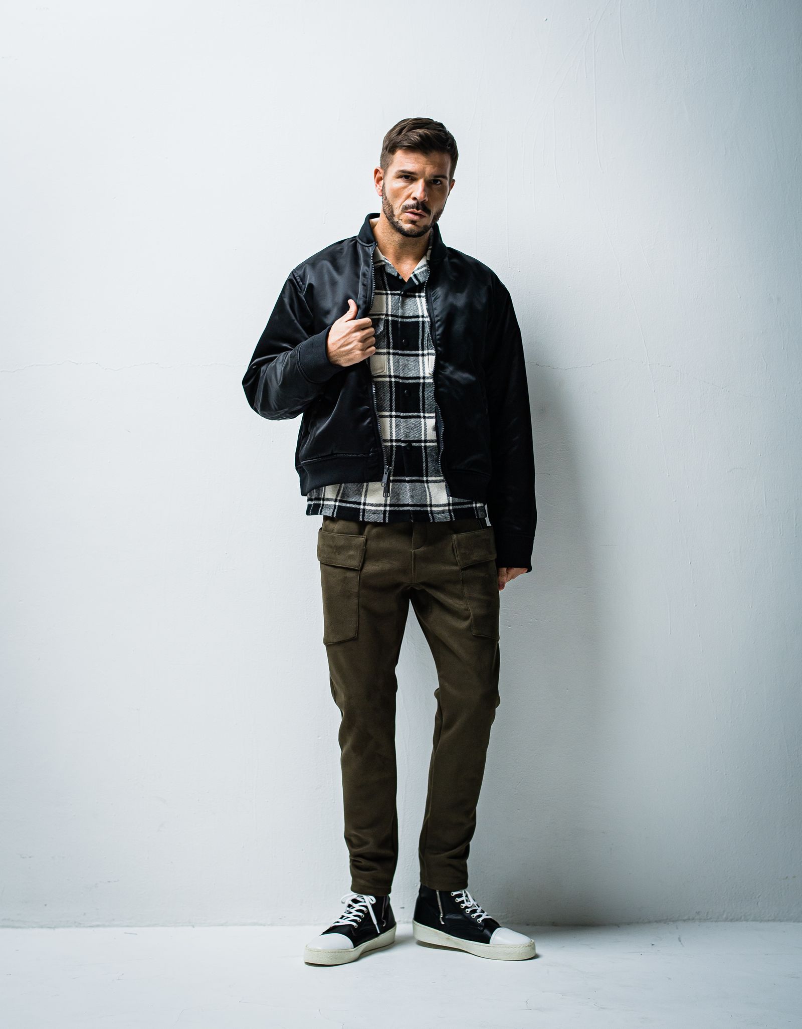 REVERSE FLIGHT JACKET / OR1-JK-001 / リバーシブルMA-1 / ブラック (11月上旬入荷予定)