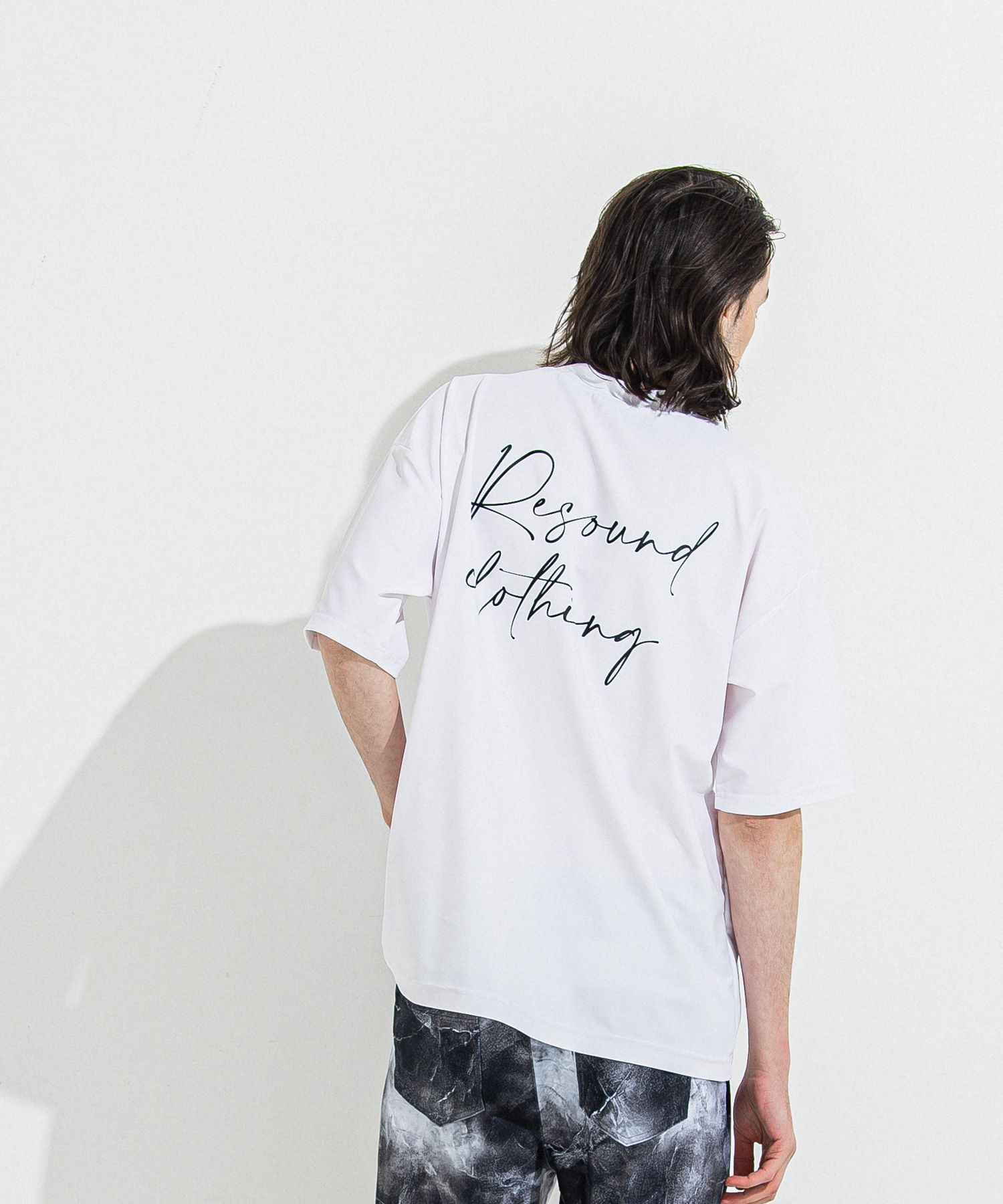 ID RUSH OVER T / RC36-T-011 / バックロゴラッシュガードビッグTシャツ / ホワイト