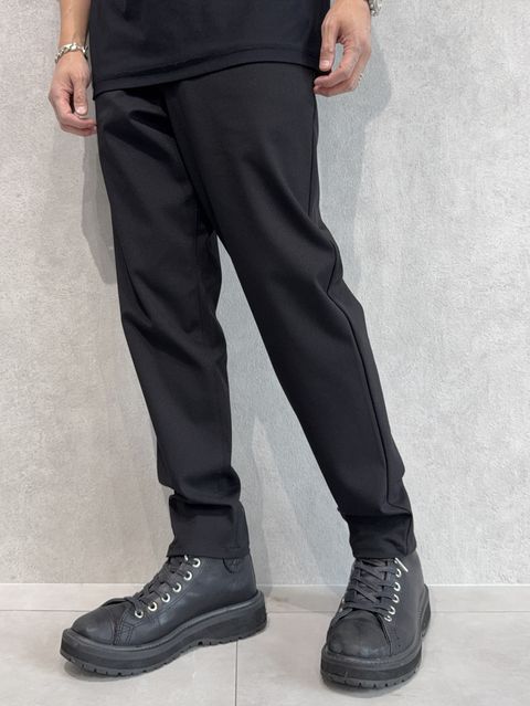 PAT WIDE EASY PANTS / RC37-ST-036BN / ワイドテーパードパンツ / オックス ブラック
