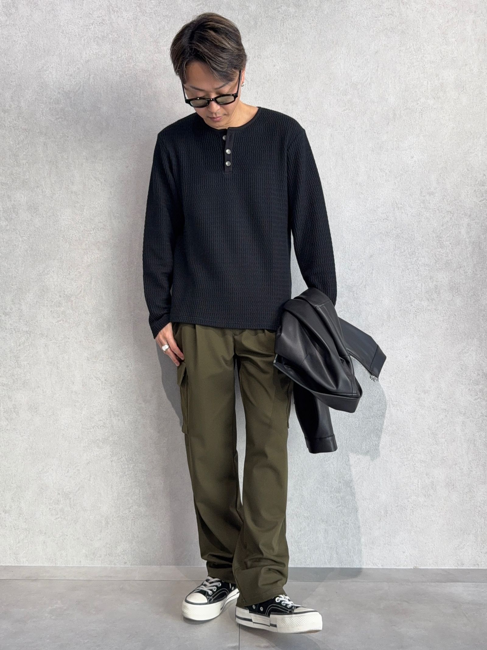 【RESOUND】全身新作、無骨でワイルドなミリタリーコーデ