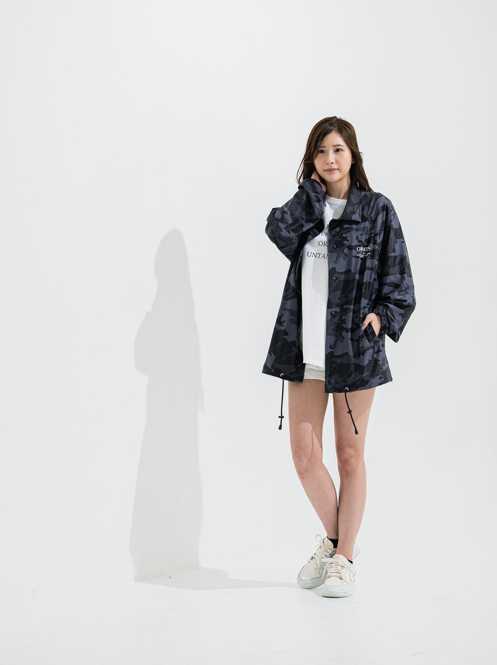 RUSH COACH JACKT / OR2-JK-001 / ラッシュガードコーチジャケット / ブラックカモフラ (7月上旬入荷予定)