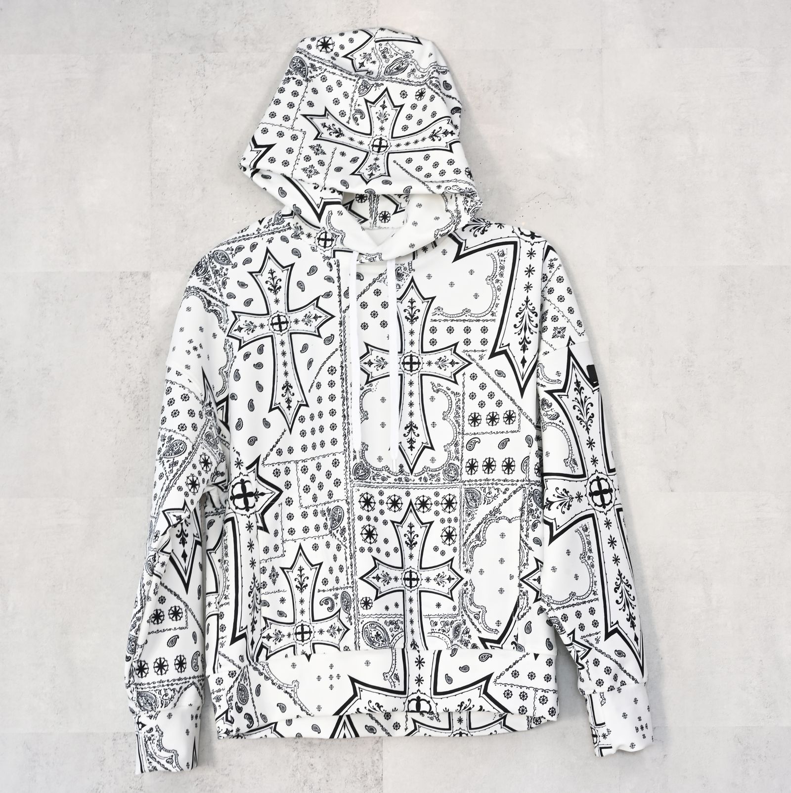 OVER HOODIE / RC42-C-011 / プルオーバーパーカー / クロスホワイト (1月上旬入荷予定)