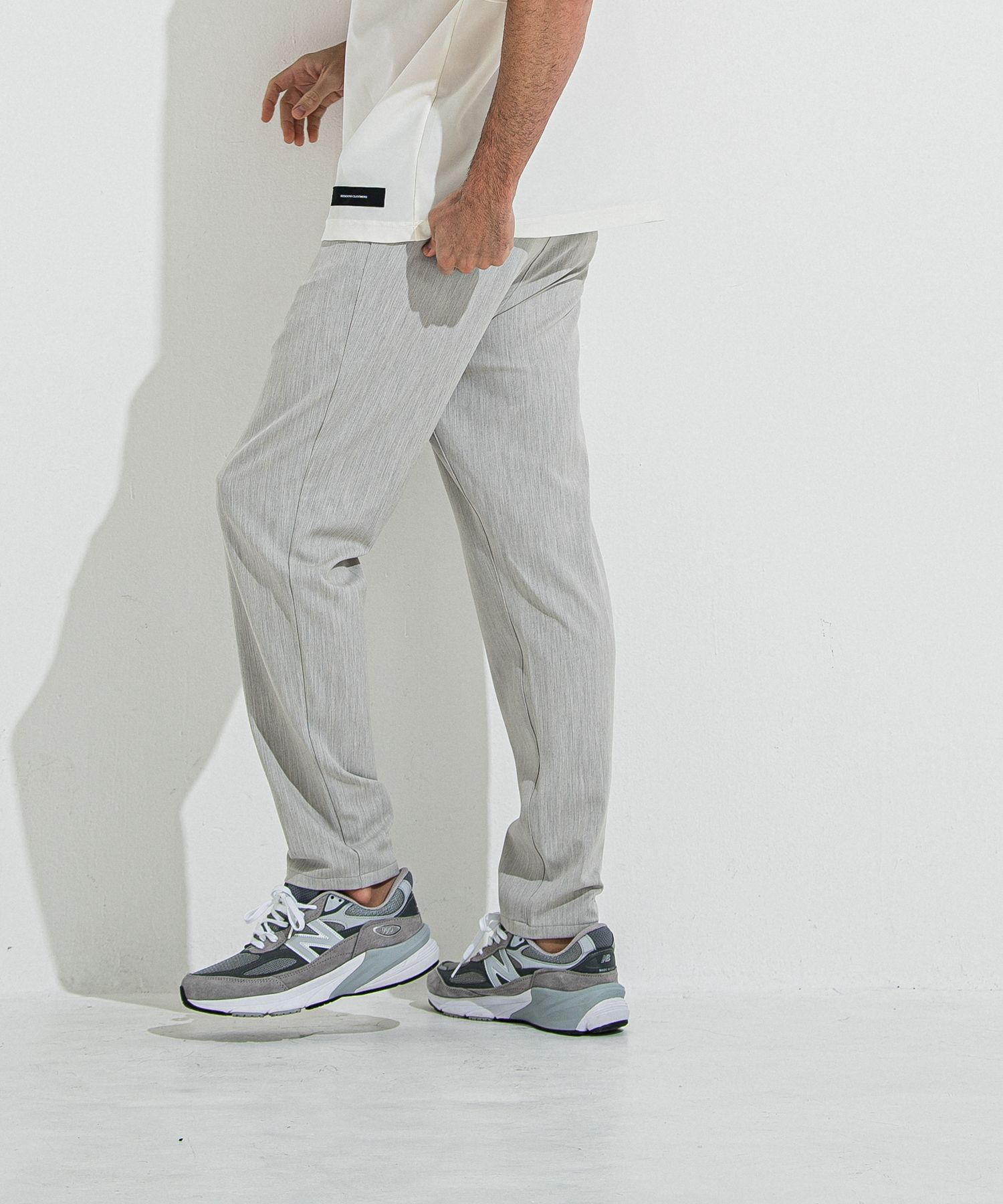 RESOUND CLOTHING - PAT WIDE EASY PANTS / RC36-ST-036BN / ワイドテーパードパンツ / ブラック  (5月中旬入荷予定) | LUKE