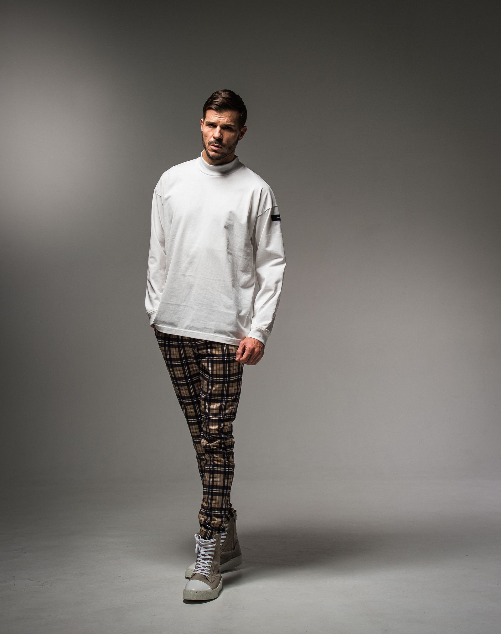CHRIS EASY PANTS / RC23-ST-016 / チェックイージーパンツ
