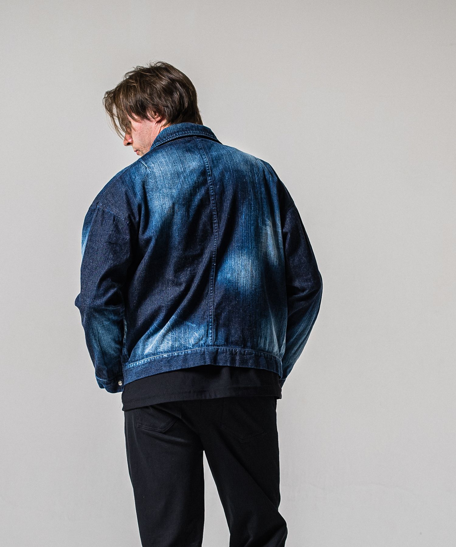 LDENIM AG FLIGHT JACKET / RC39-JK-003 / デニムフライトジャケット / インディゴユーズド (3月中旬入荷予定)