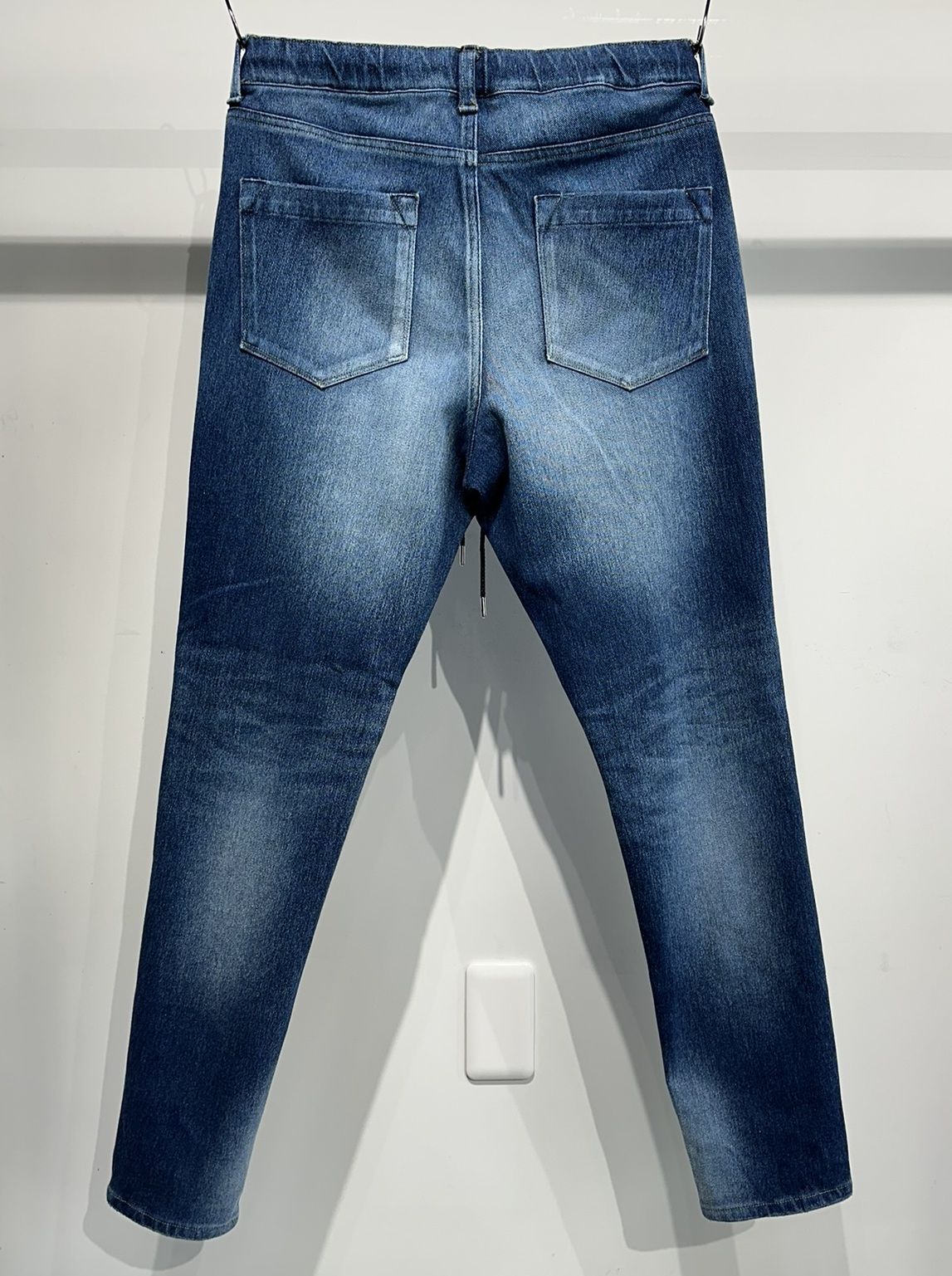 MICK DENIM JERSEY / RC38-ST-020 / デニムジャージテーパードパンツ / インディゴユーズド (12月上旬入荷予定)