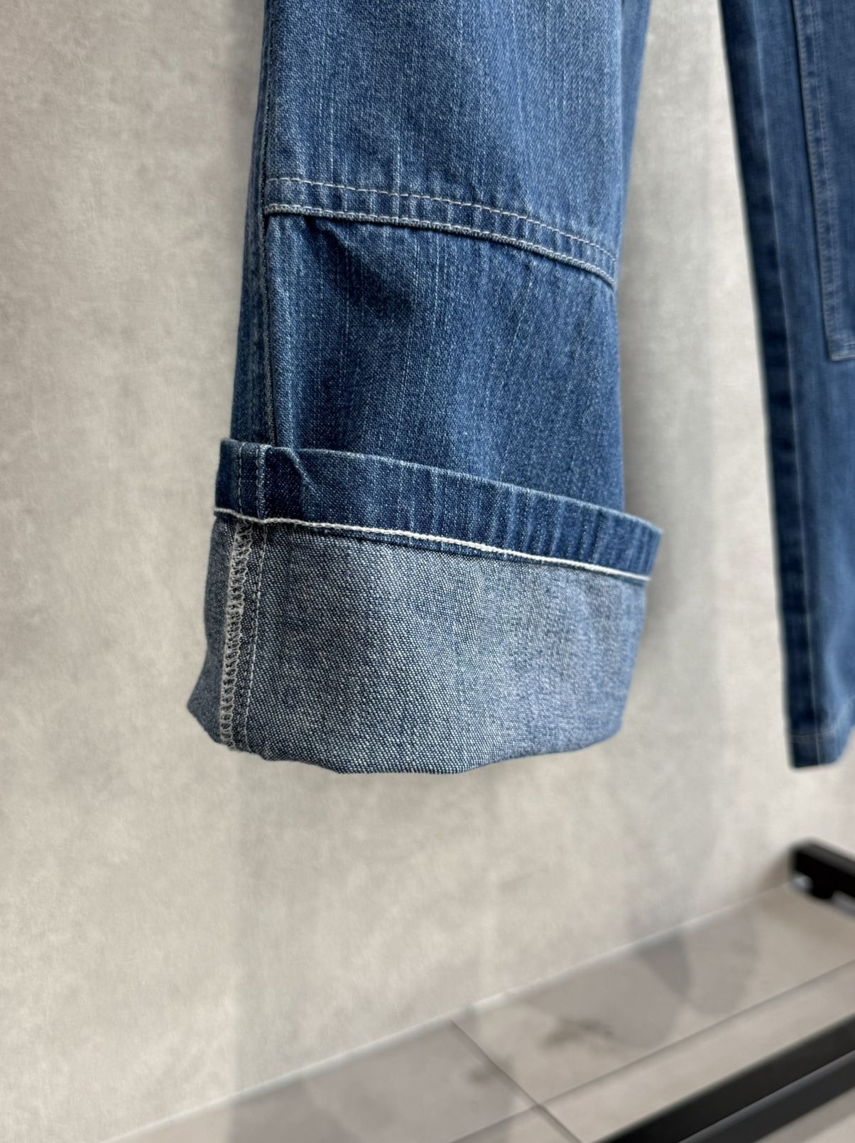 DOUBLE KNEE PT / RC39-ST-041 / ダブルニーワイドデニムパンツ / ライトインディゴ