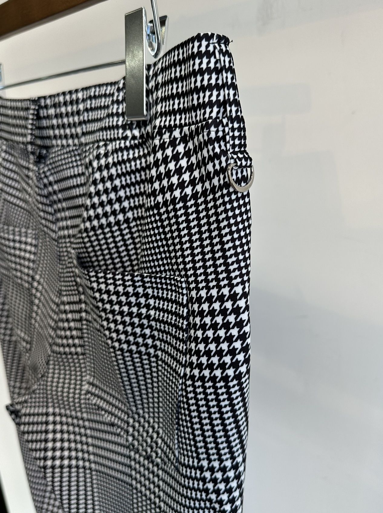 CHRIS EASY TUCK PANTS / RC32-ST-016T / イージータックパンツ / グレンチェックブラック