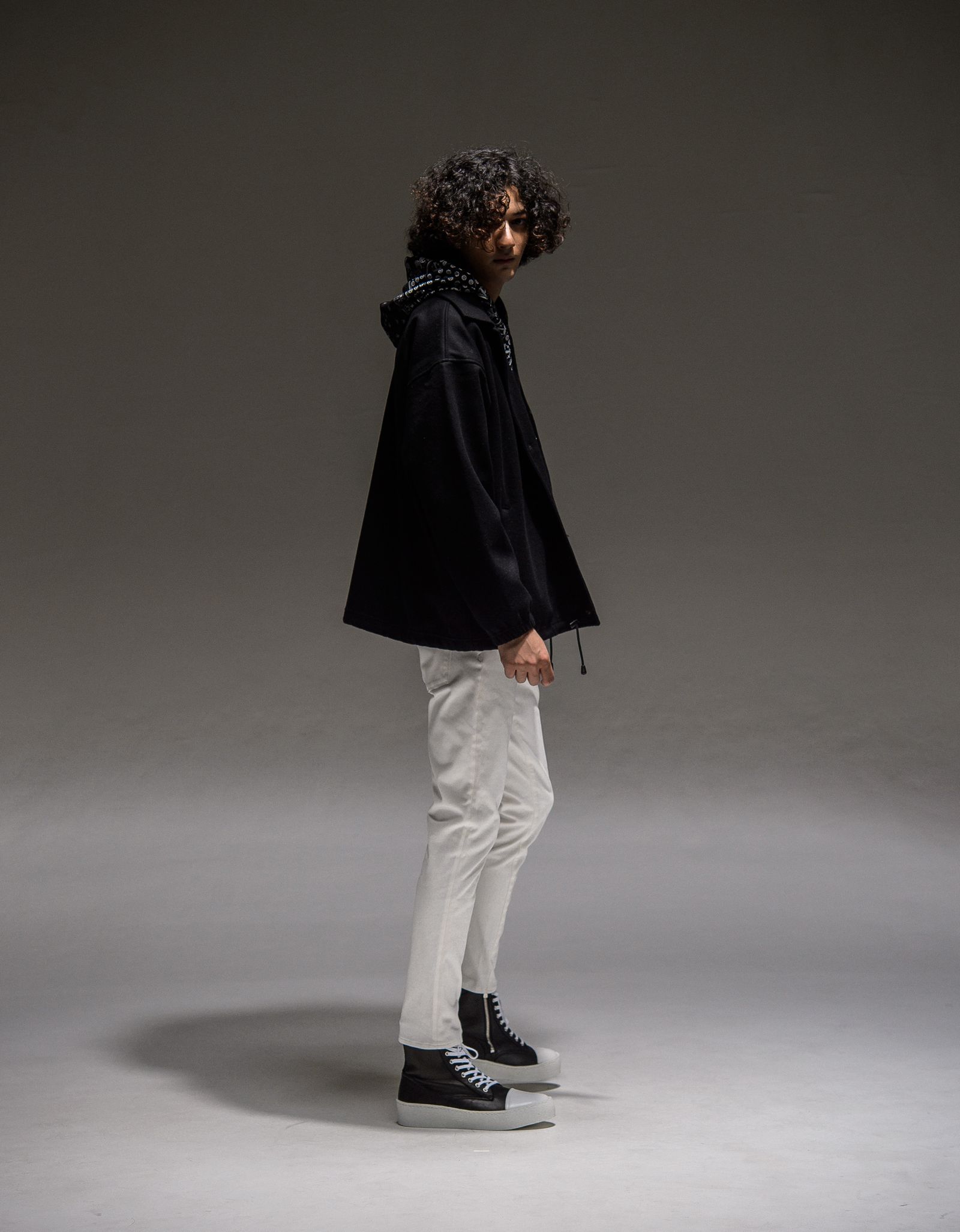 【※期間限定販売※】 OVER WOOL COACH JACKET / RC21-JK-005W / コーチジャケット