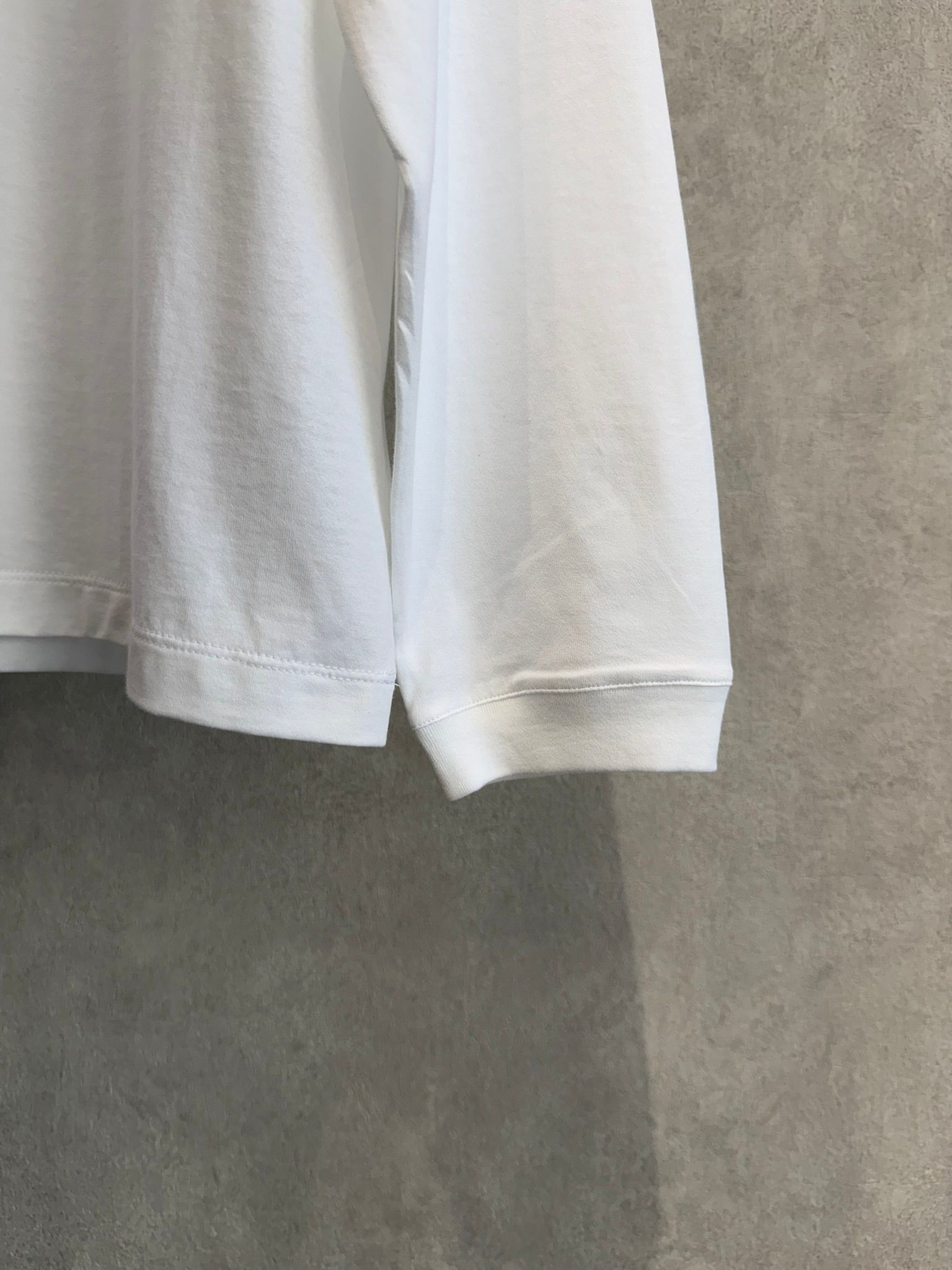 PIN ST RC OVER LONGSLEEVE TEE / RC41-T-003 / オーバーサイズ長袖バックロゴTシャツ / ホワイト