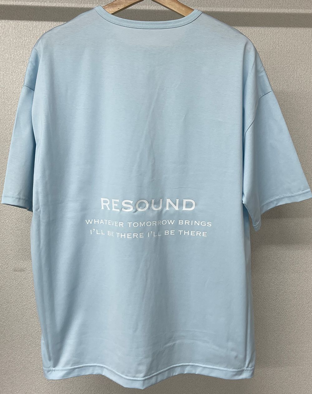 BACK ICON ROGO LOOSE TEE / RC27-T-001 / バックロゴビッグTシャツ / サックス※