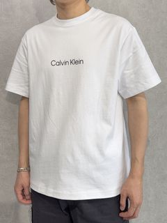 スタンダードロゴ リラックスクルーネックTシャツ / 40HM228 / YAA(ホワイト)