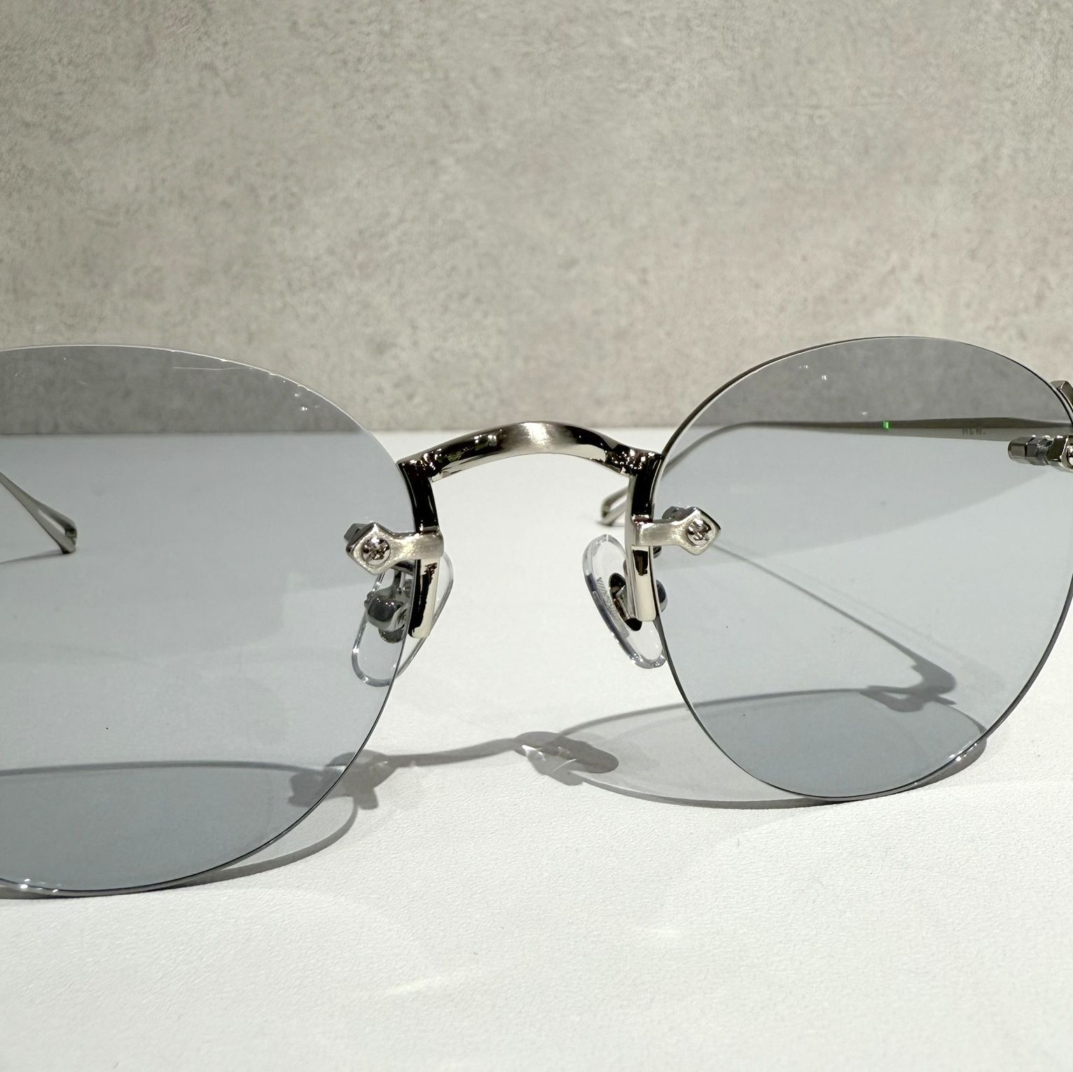 NEW. GOBER C-1 / サングラス / ブラステッドシルバー