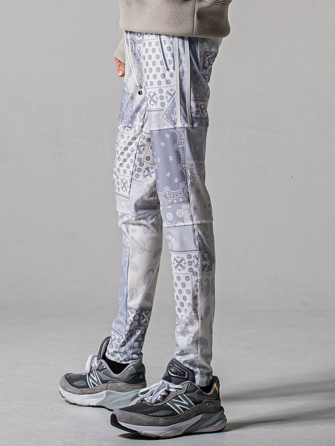 JOHNSON LINE NYLON PT / RC39-ST-009 / ジョンソンナイロンラインパンツ / バンダナグレー (3月上旬入荷予定)