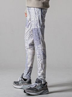 JOHNSON LINE NYLON PT / RC39-ST-009 / ジョンソンナイロンラインパンツ / バンダナグレー (3月上旬入荷予定)