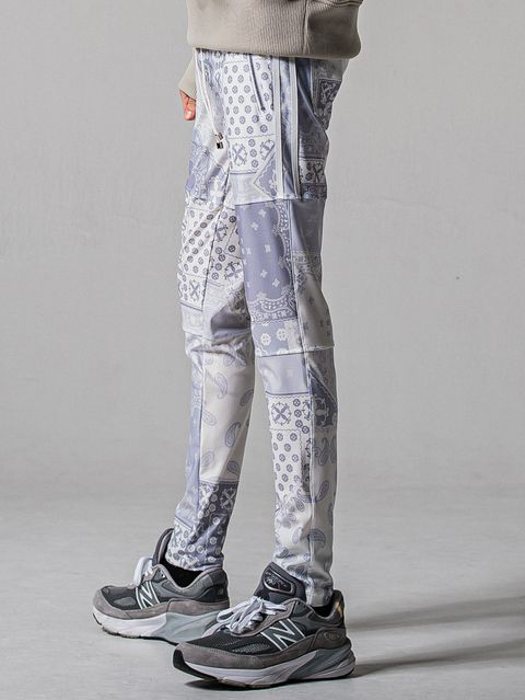 JOHNSON LINE NYLON PT / RC39-ST-009 / ジョンソンナイロンラインパンツ / バンダナグレー (3月上旬入荷予定)