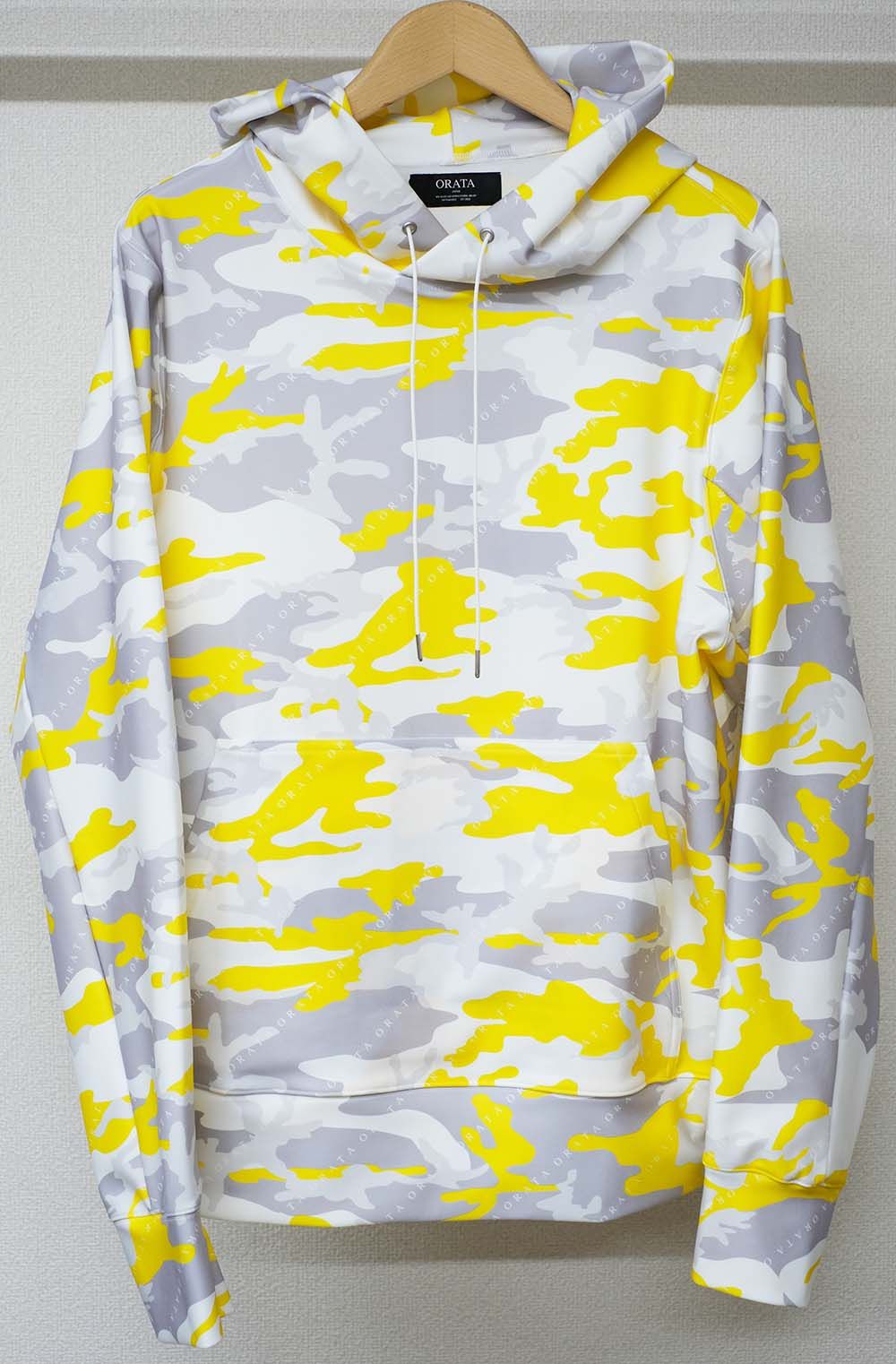 PULLOVER HOODIE / OR1-C-003 / プルオーバーパーカー / イエローカモフラ (1月上旬入荷予定)