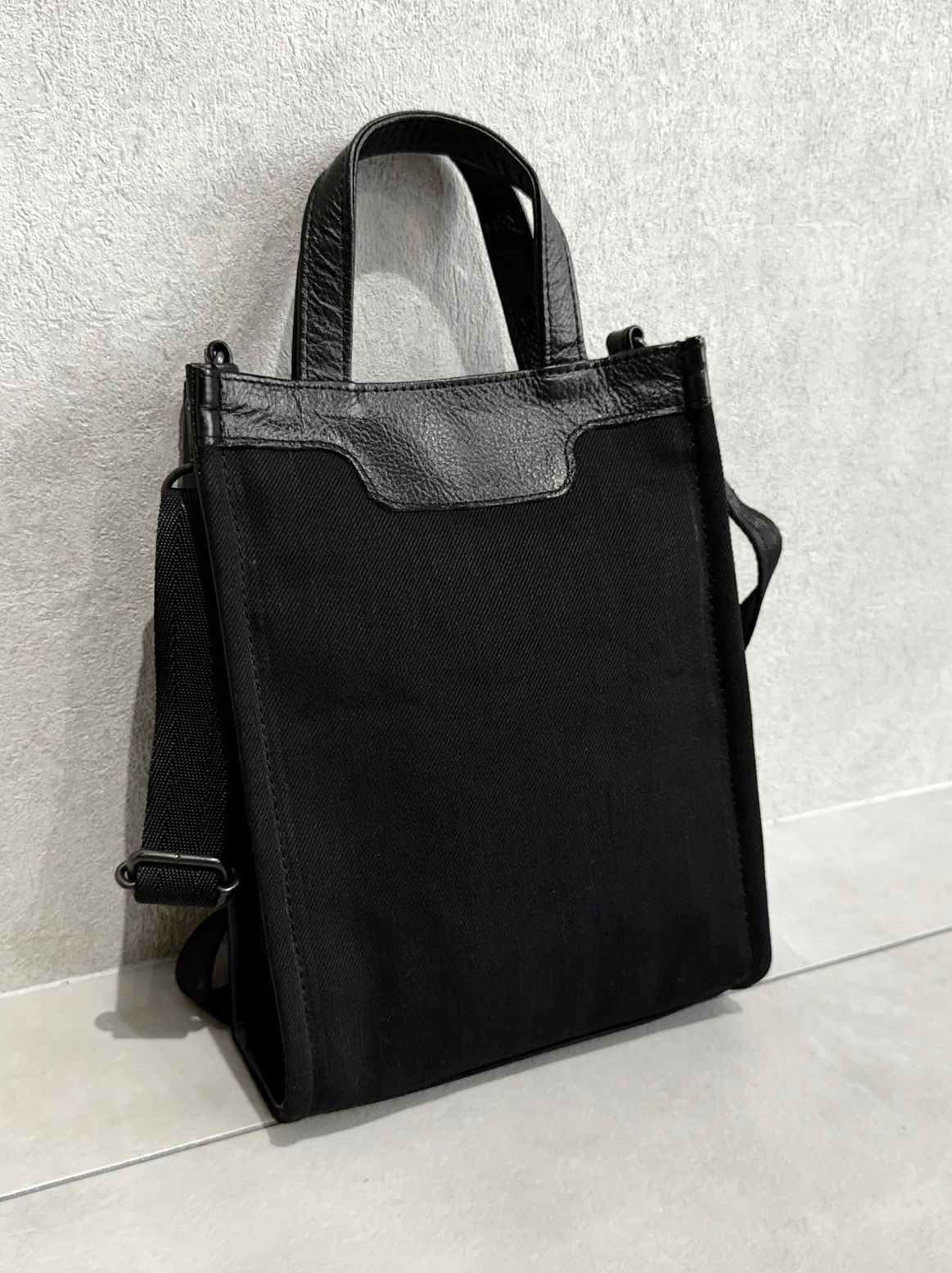 DENIM MINI TOTE BAG / RC41-BAG-001RD / デニムミニトートショルダーバッグ / ブラック