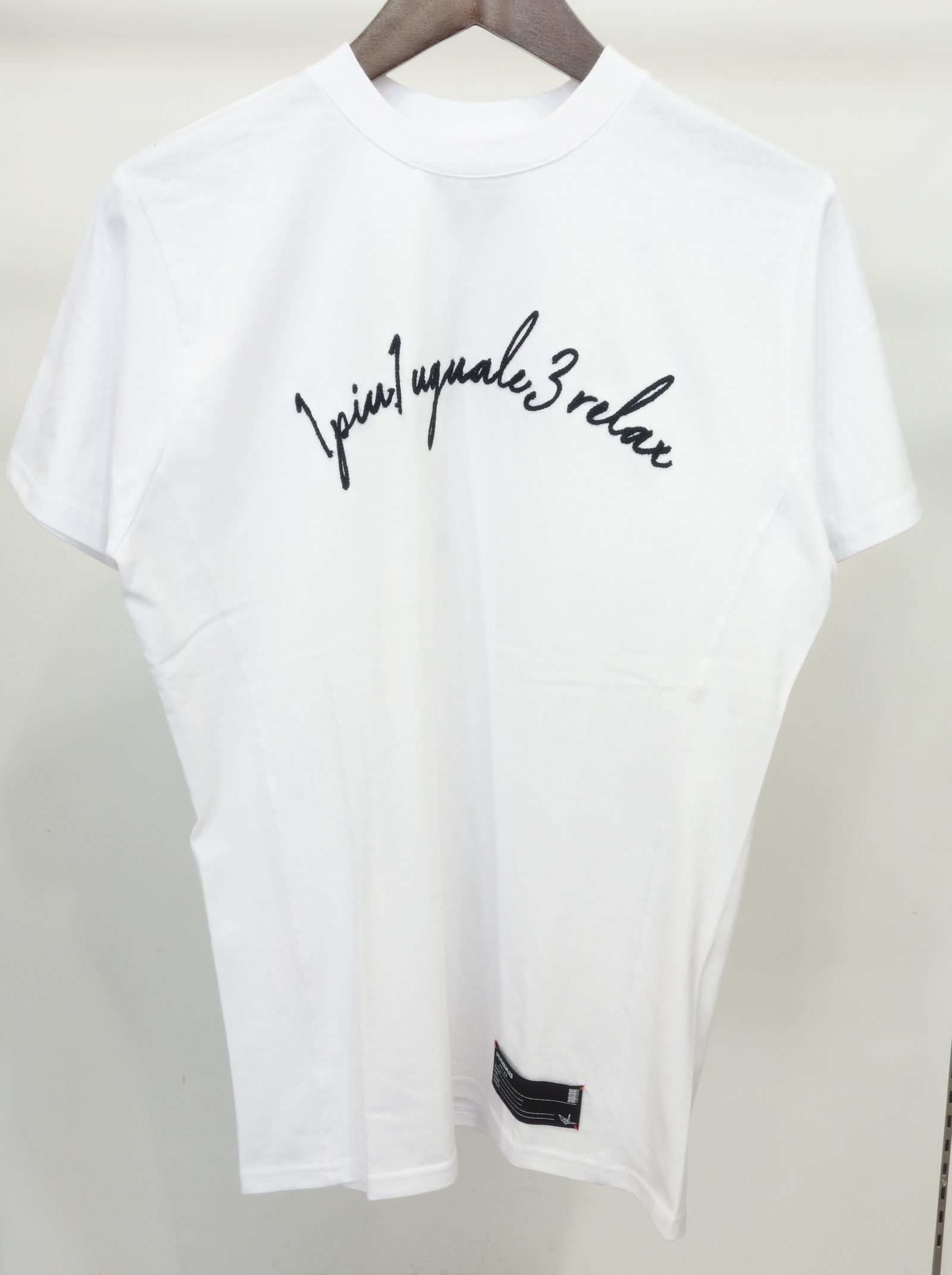 刺繍ロゴ半袖Tシャツ / ust-21017