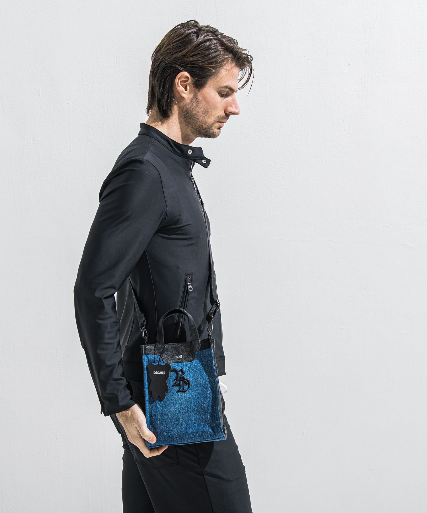 DENIM MINI TOTE BAG / RC40-BAG-001RD / デニムミニトートショルダーバッグ / デニム (5月中旬入荷予定)