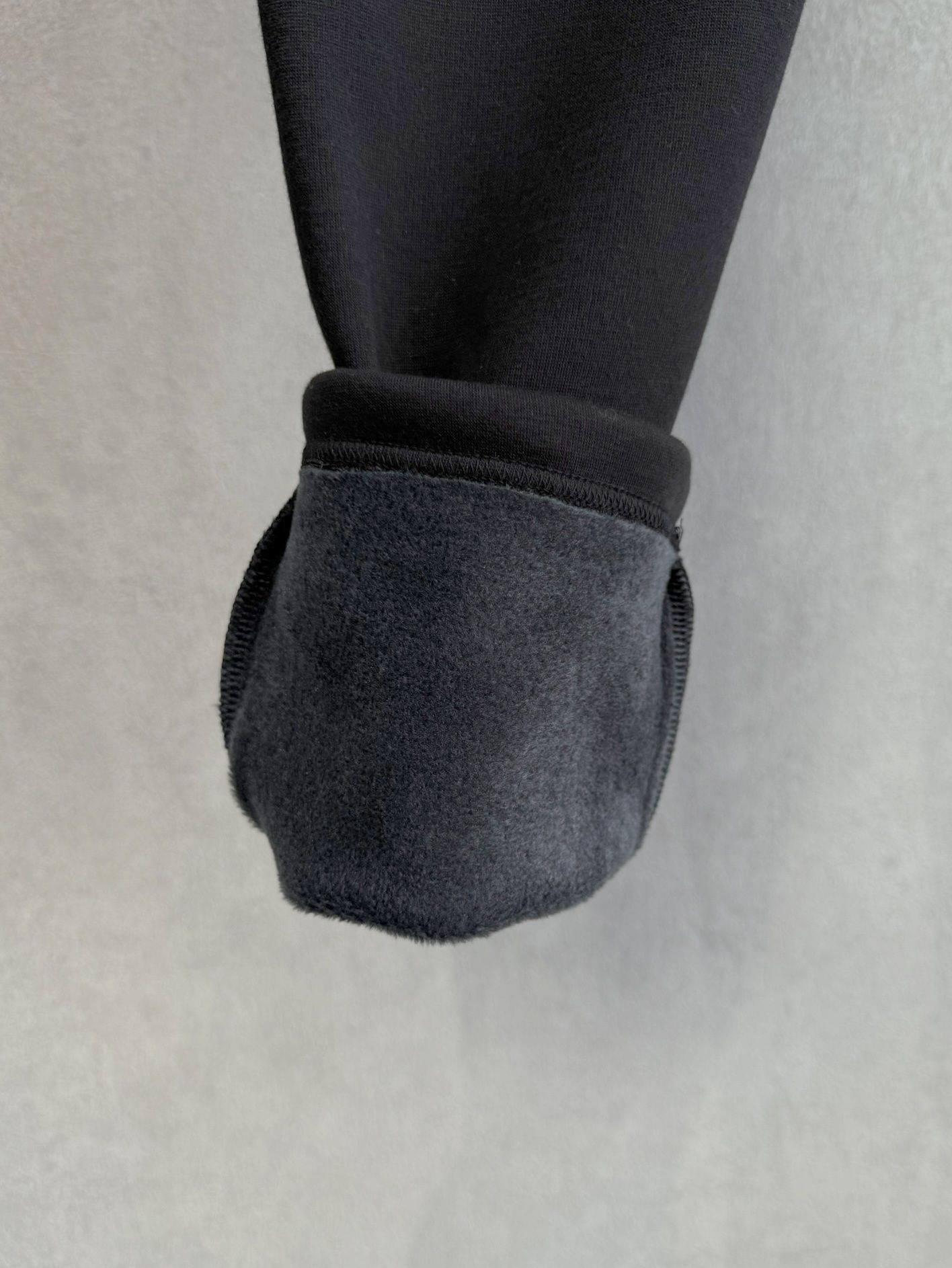 VELOURS FLEECE TYLER PANTS / RC38-ST-026H / 裏起毛スウェットラインパンツ / ブラック