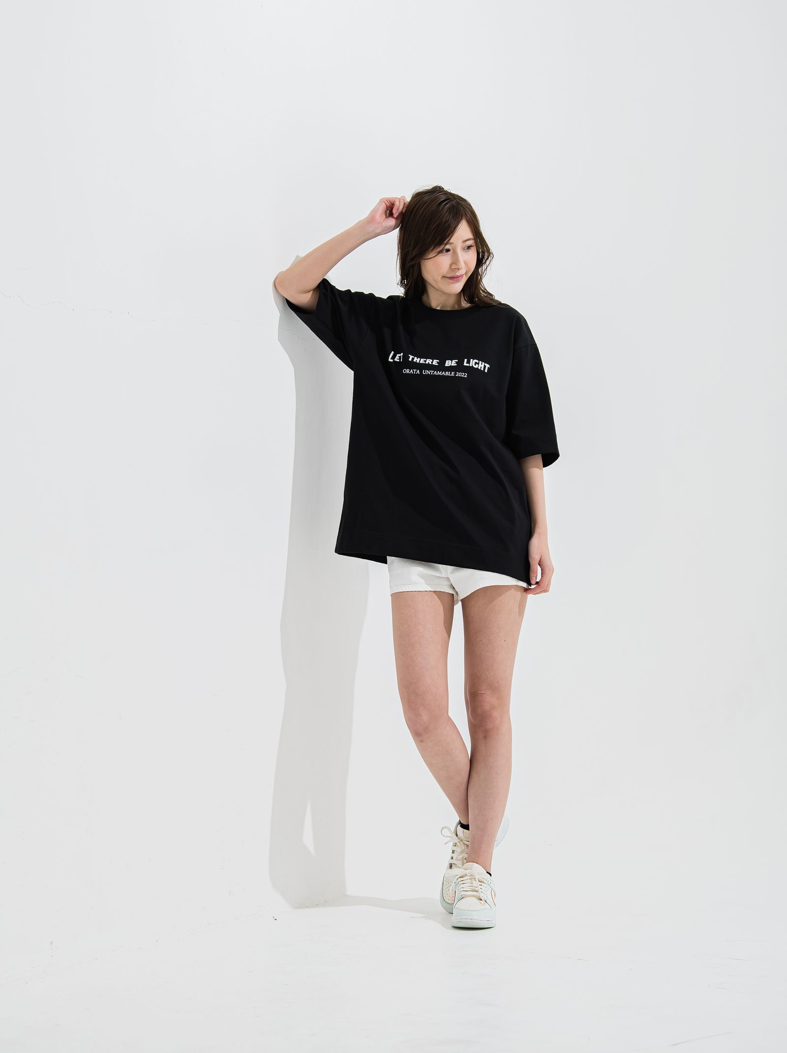 LIGHT CREW T / OR2-T-004 / プリントTシャツ / ブラック