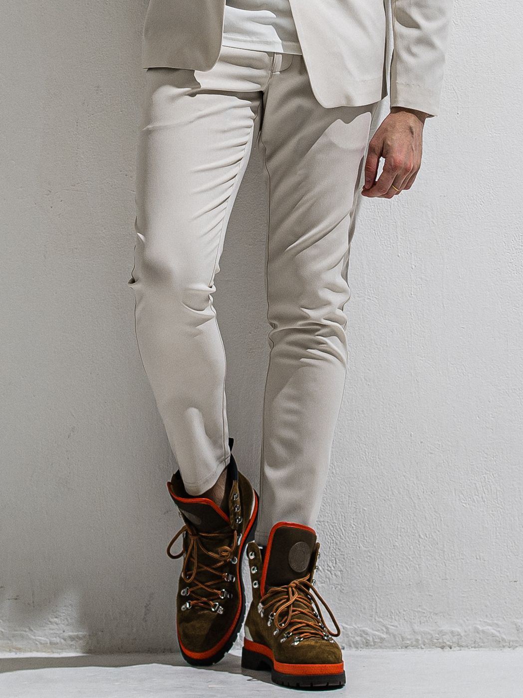 GAVIRIA SLACKS EASY PANTS / DP1-ST-001 / スラックスイージーパンツ / ベージュ (3月中旬入荷予定)