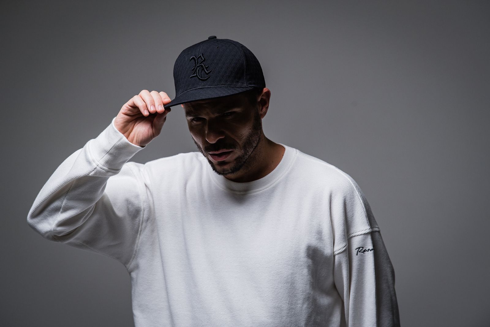 QUIT RC BB CAP / RC25-CAP-001 / ベースボールキャップ / ブラック×ブラック