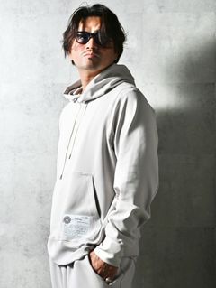 WILL PULLOVER HOODIE / DP1-C-001 / ウィルプリントプルオーバーパーカー / グレージュ (2月上旬入荷予定)