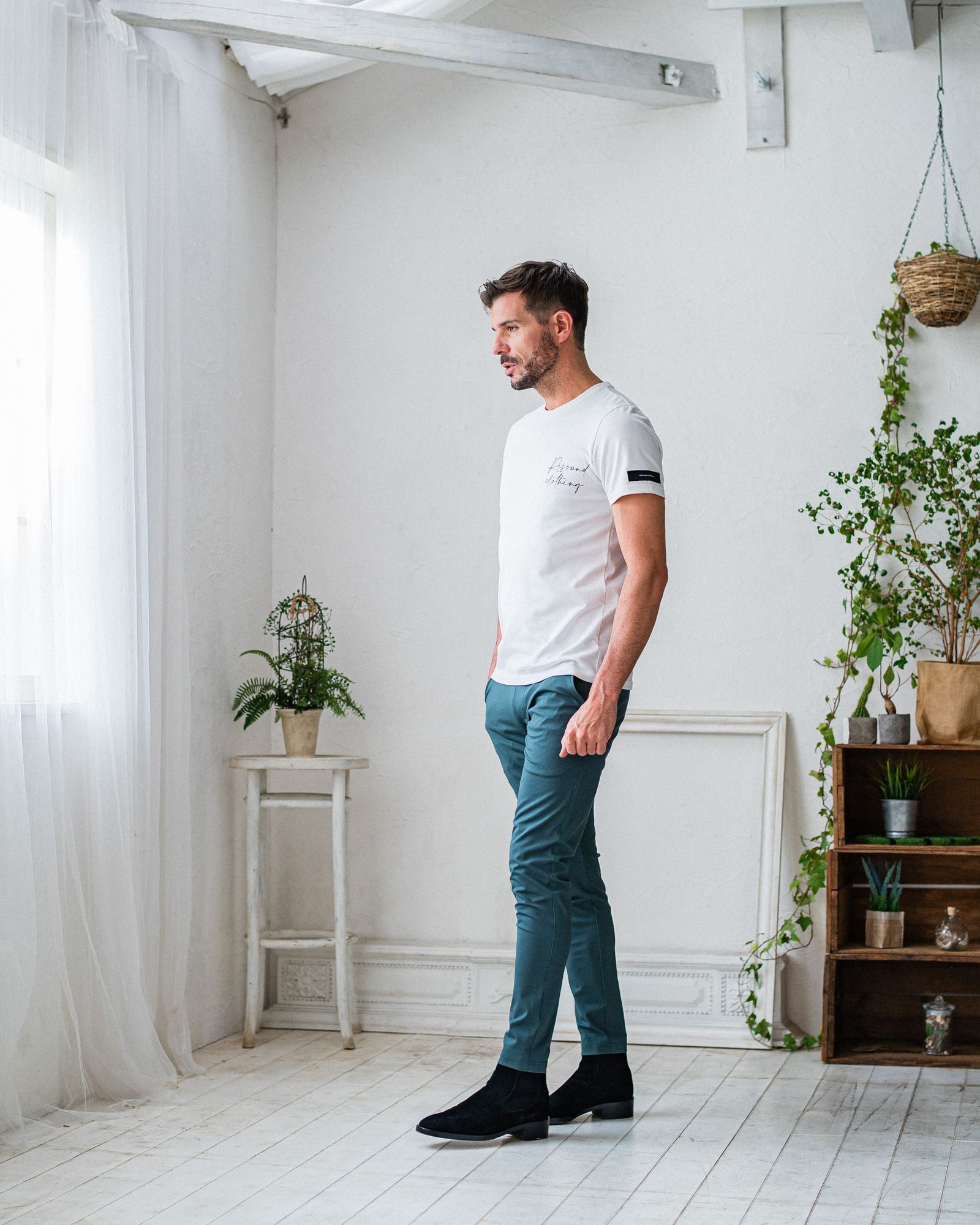 CHRIS EASY PANTS / RC32-ST-016 / イージーパンツ / カーキ