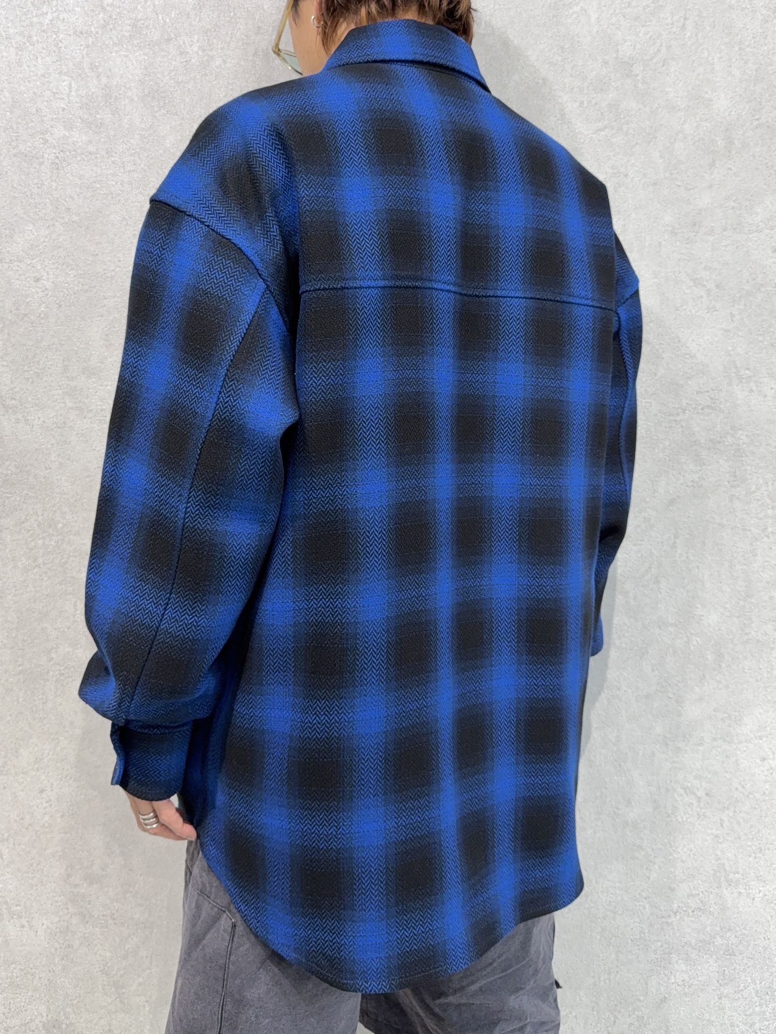 CPO SHIRTS JK / RC37-JK-004 / CPOチェックシャツジャケット / ブルーチェック