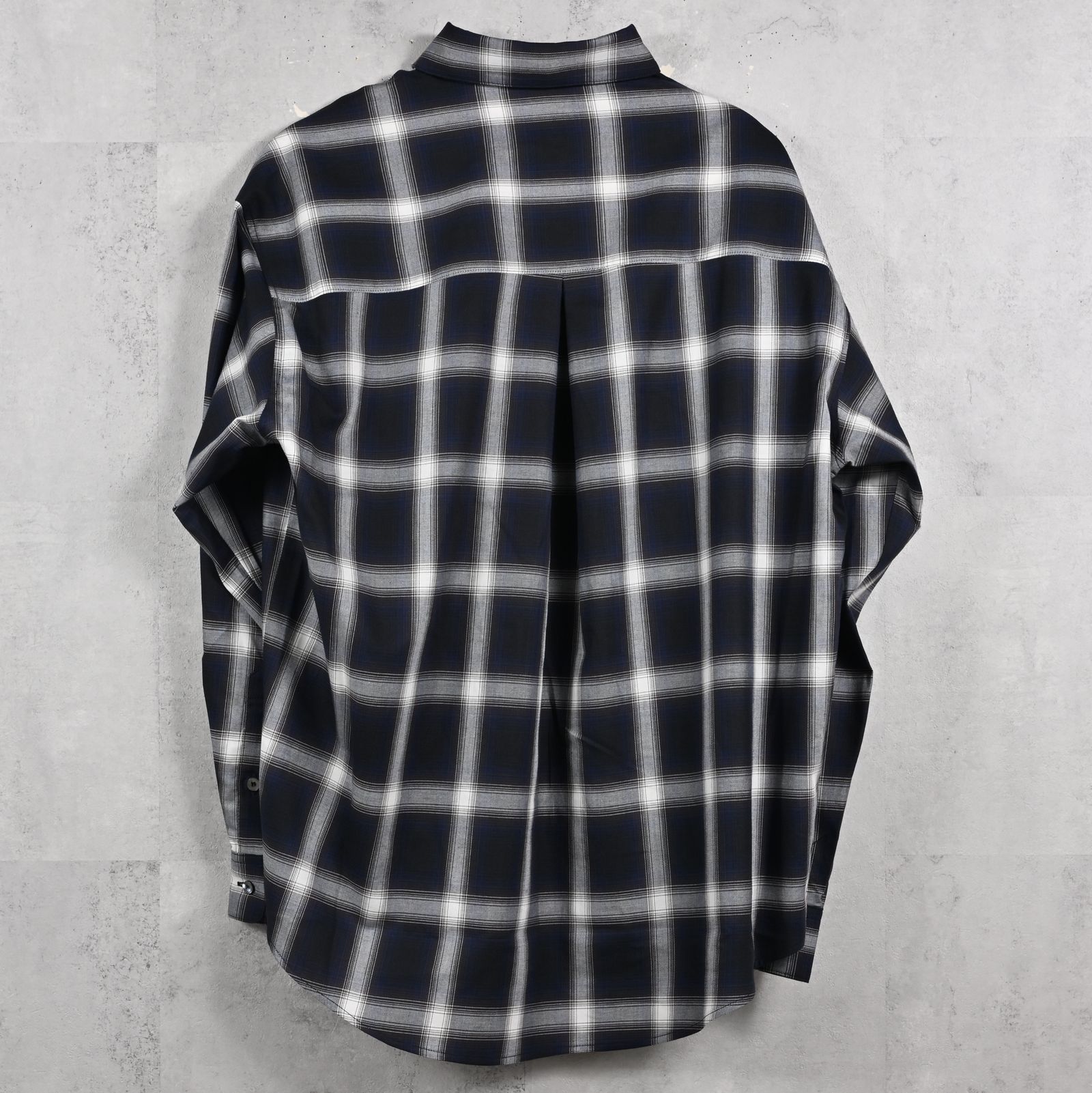 PULL JACK SHIRT / RC39-SH-003 / プルオーバーチェックシャツ / ネイビー (3月上旬入荷予定)
