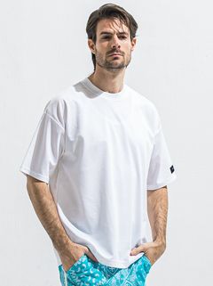 REV MESH OVER TEE / RC40-T-004 / メッシュビッグTシャツ / ホワイト (6月中旬入荷予定)