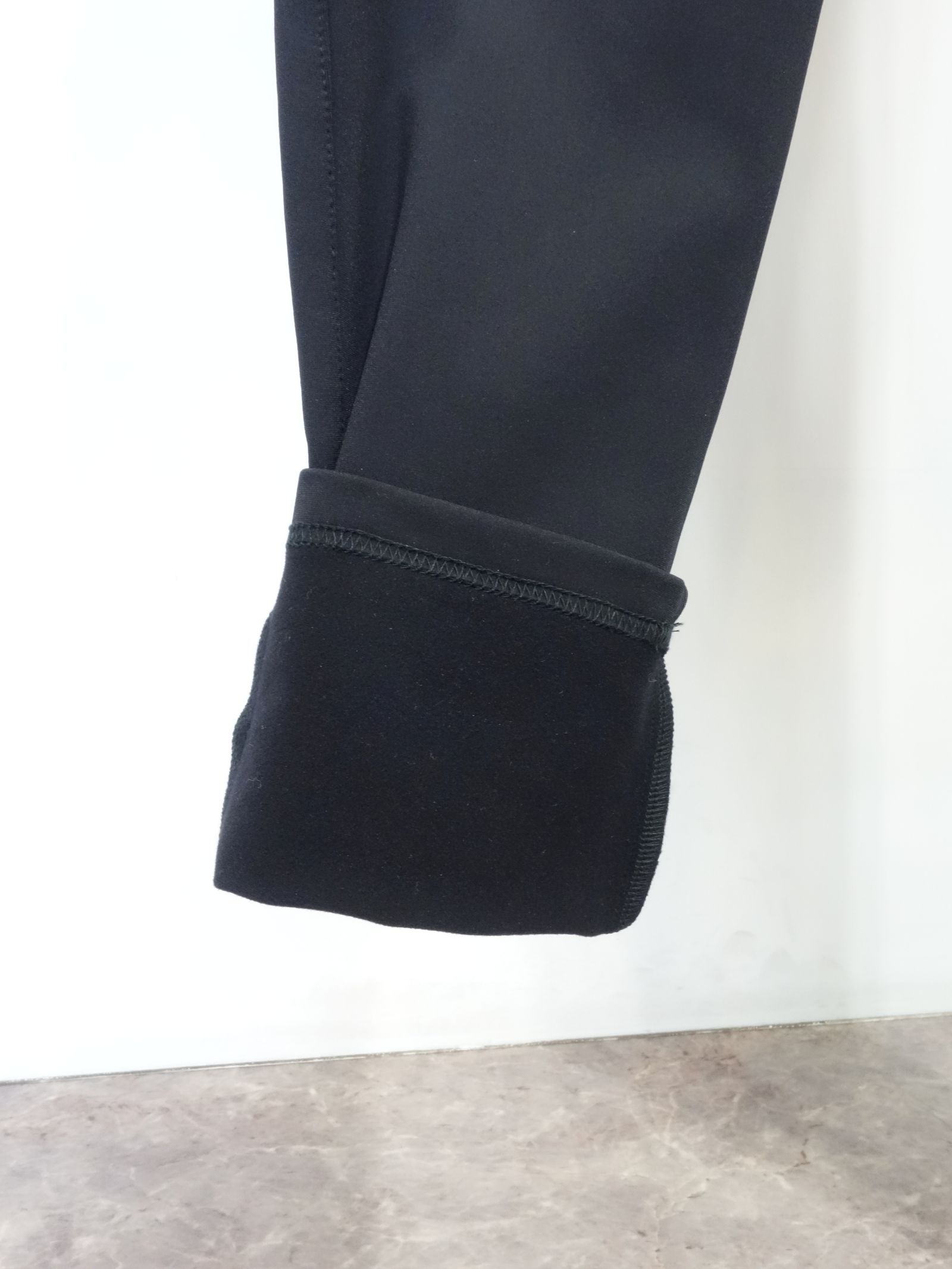 CHRIS EASY HEAT PANTS / RC30-ST-016H / 裏起毛イージーパンツ / ブラック