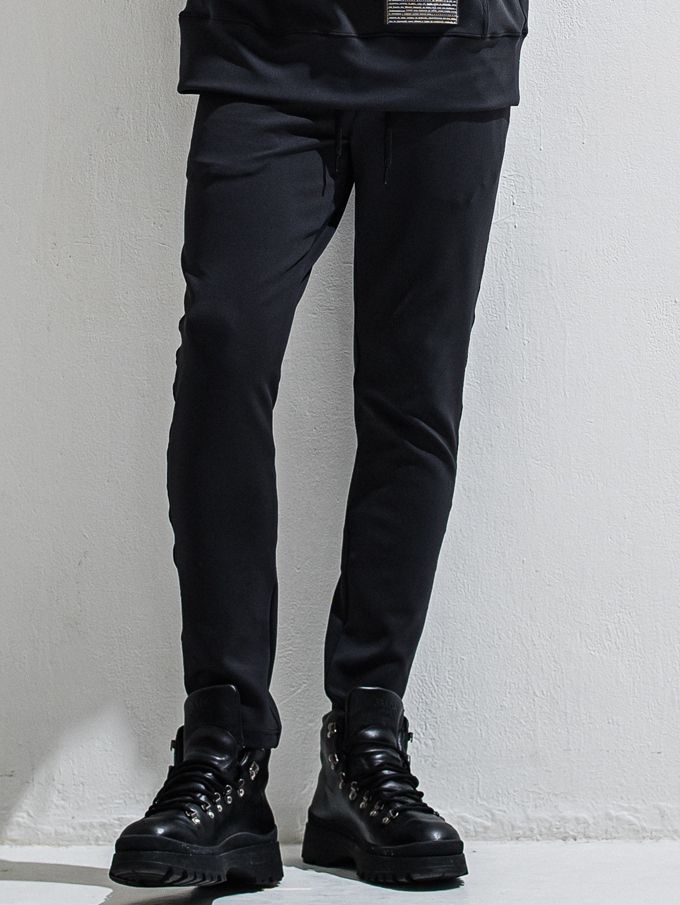 GAVIRIA DB EASY PANTS / DP1-ST-002 / ダンボールジャージイージーパンツ / ブラック (3月中旬入荷予定)