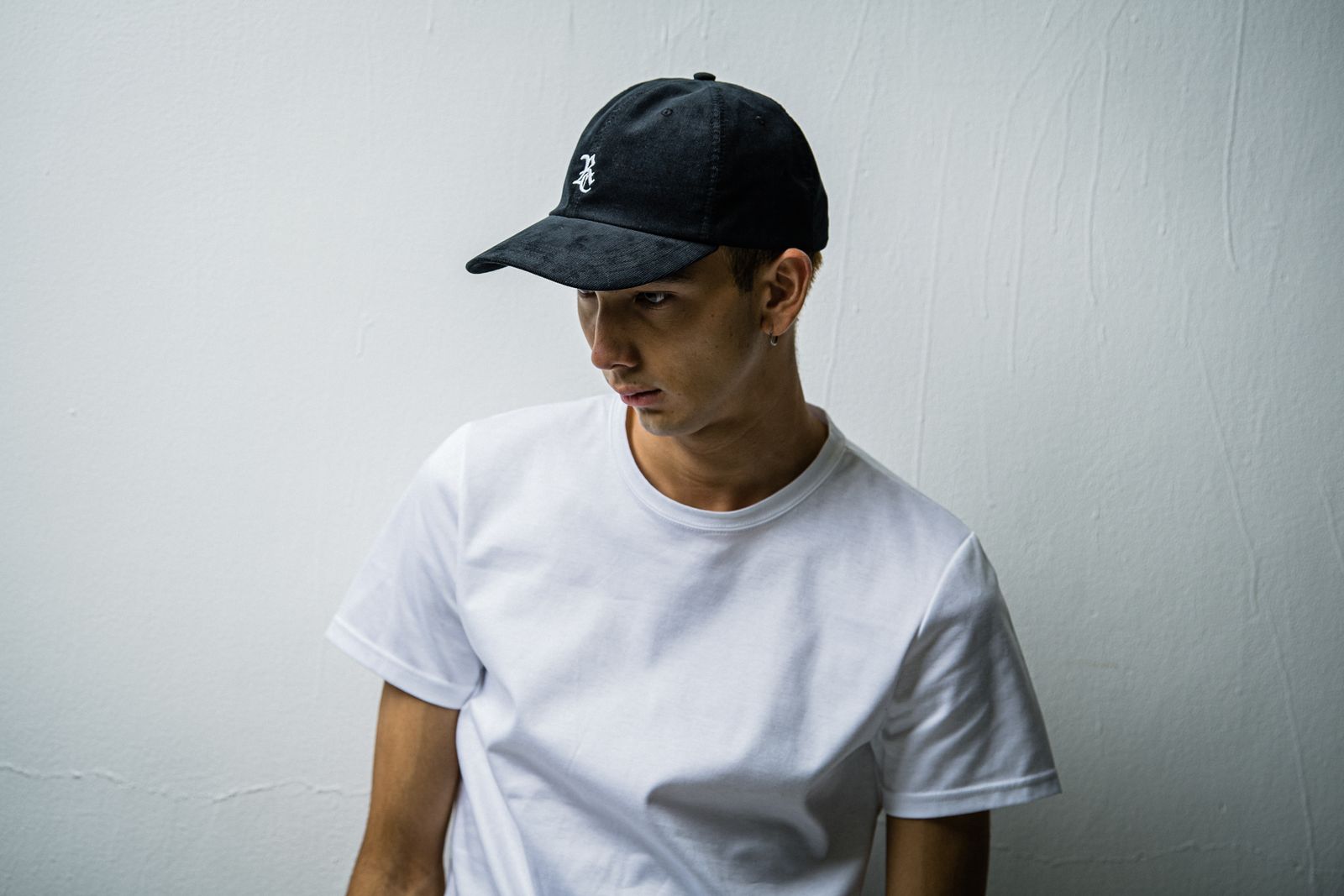 CORDUROY RC LOW CAP / RC27-CAP-002 / コーデュロイローキャップ / ブラック