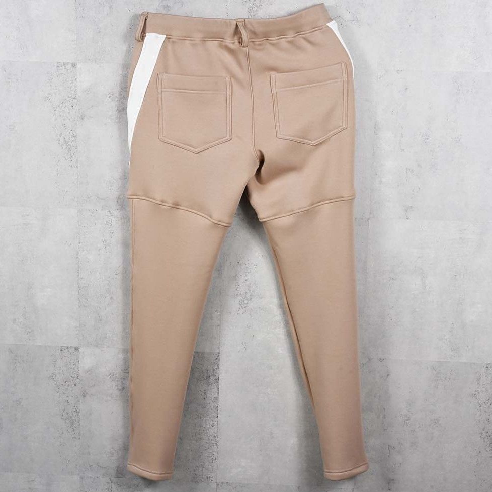 VELOURS FLEECE TYLER PANTS / RC38-ST-026H / 裏起毛スウェットラインパンツ / ブラウン (11月中旬入荷予定)