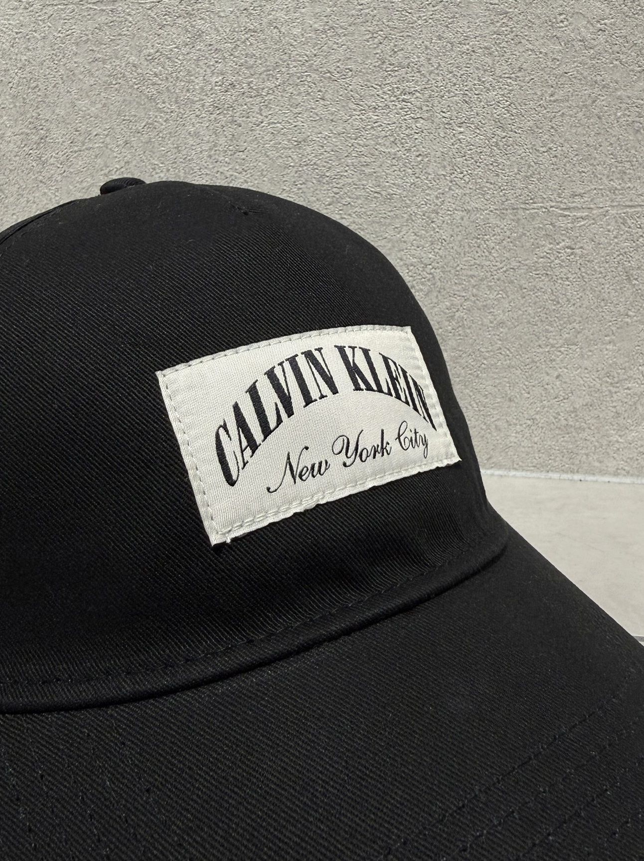 ロゴパッチベースボールキャップ / 4D5103G / UB1(ブラック)