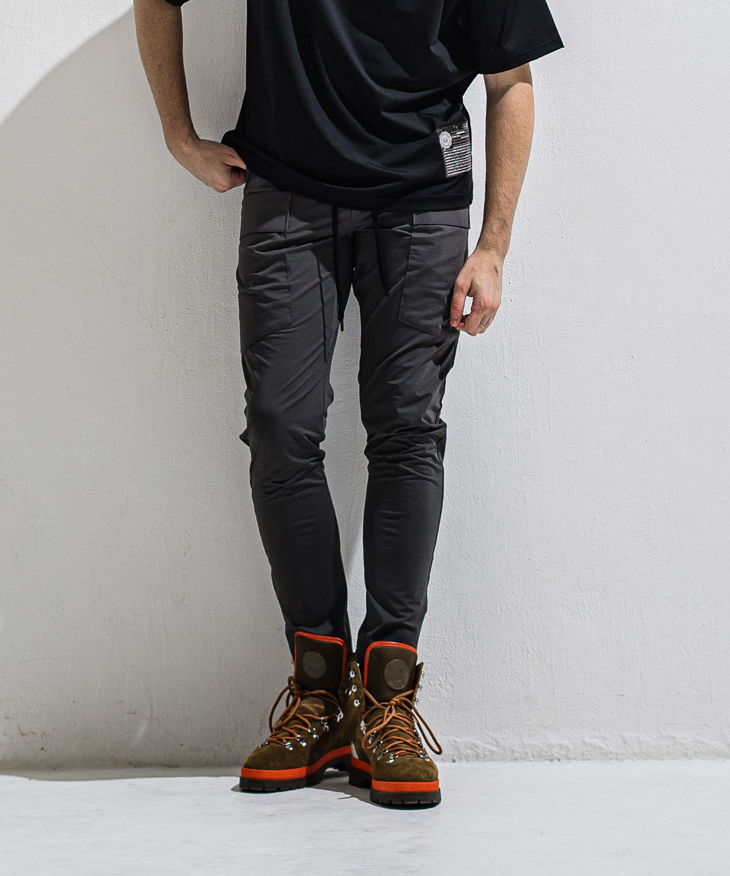 GR PT / DP1-ST-004 / ナイロンギアカーゴパンツ / チャコール (3月中旬入荷予定)