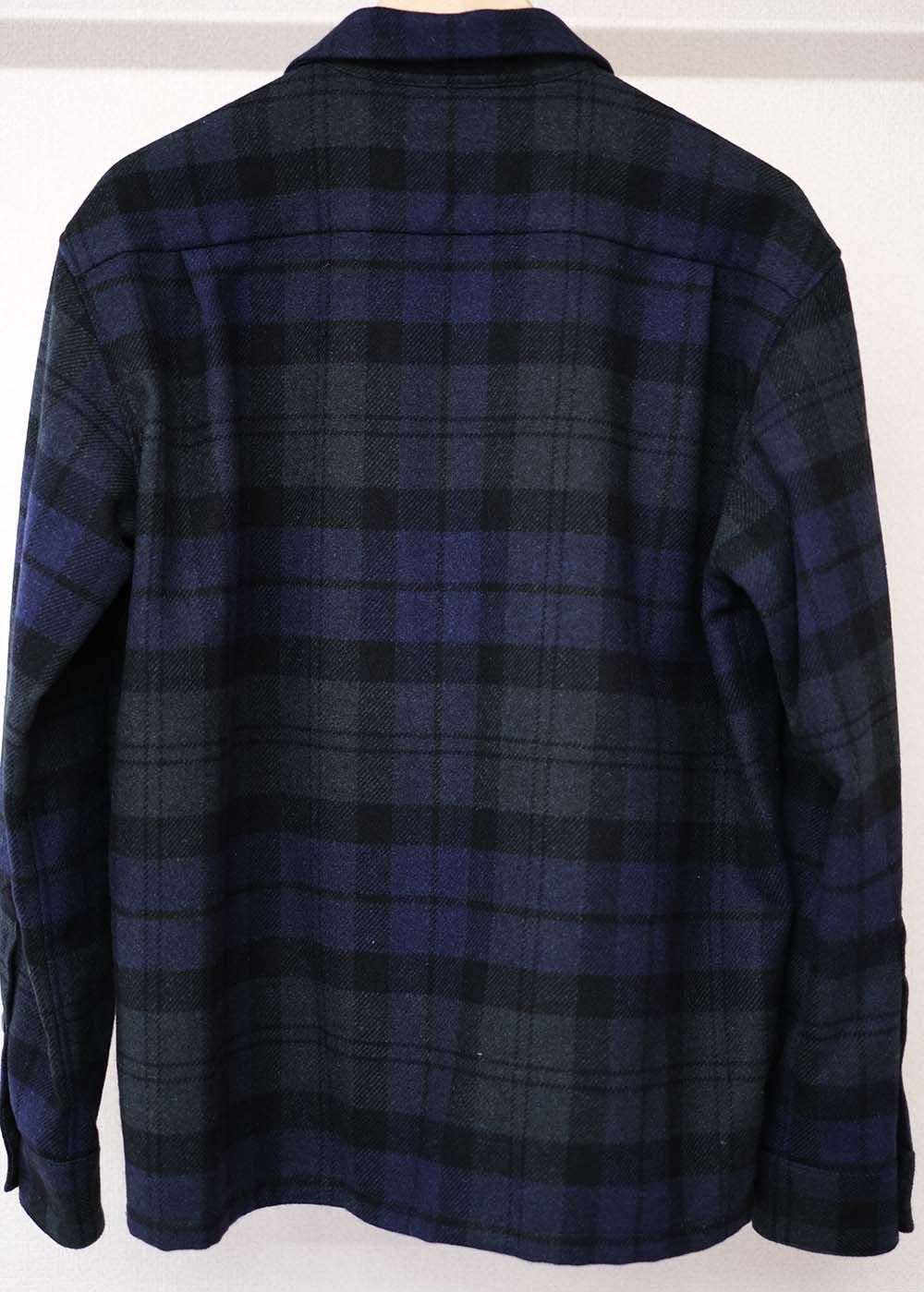 HEAVY FLANNEL JK / OR1-SH-002 / チェックシャツジャケット / ネイビー (1月上旬入荷予定)