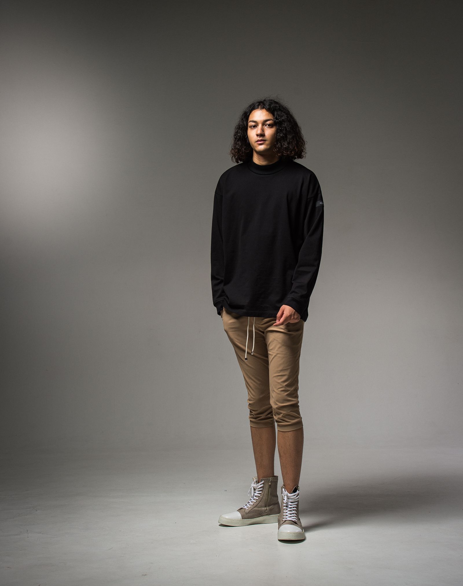 RESOUND CLOTHING - MOCKNECK LONG SLEEVE / RC23-T-008 / モック