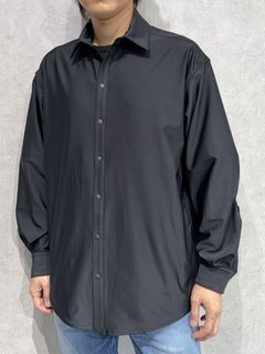 RUSH JACK SHIRTS / RC36-SH-001 / オーバーサイズラッシュガードシャツ / ブラック