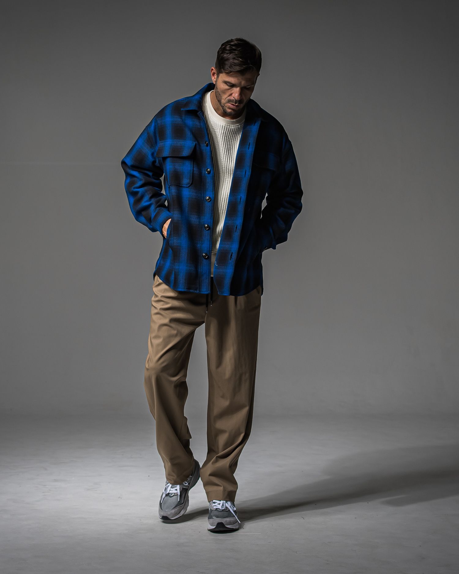 CPO SHIRTS JK / RC37-JK-004 / CPOチェックシャツジャケット / ブルーチェック (9月中旬入荷予定)