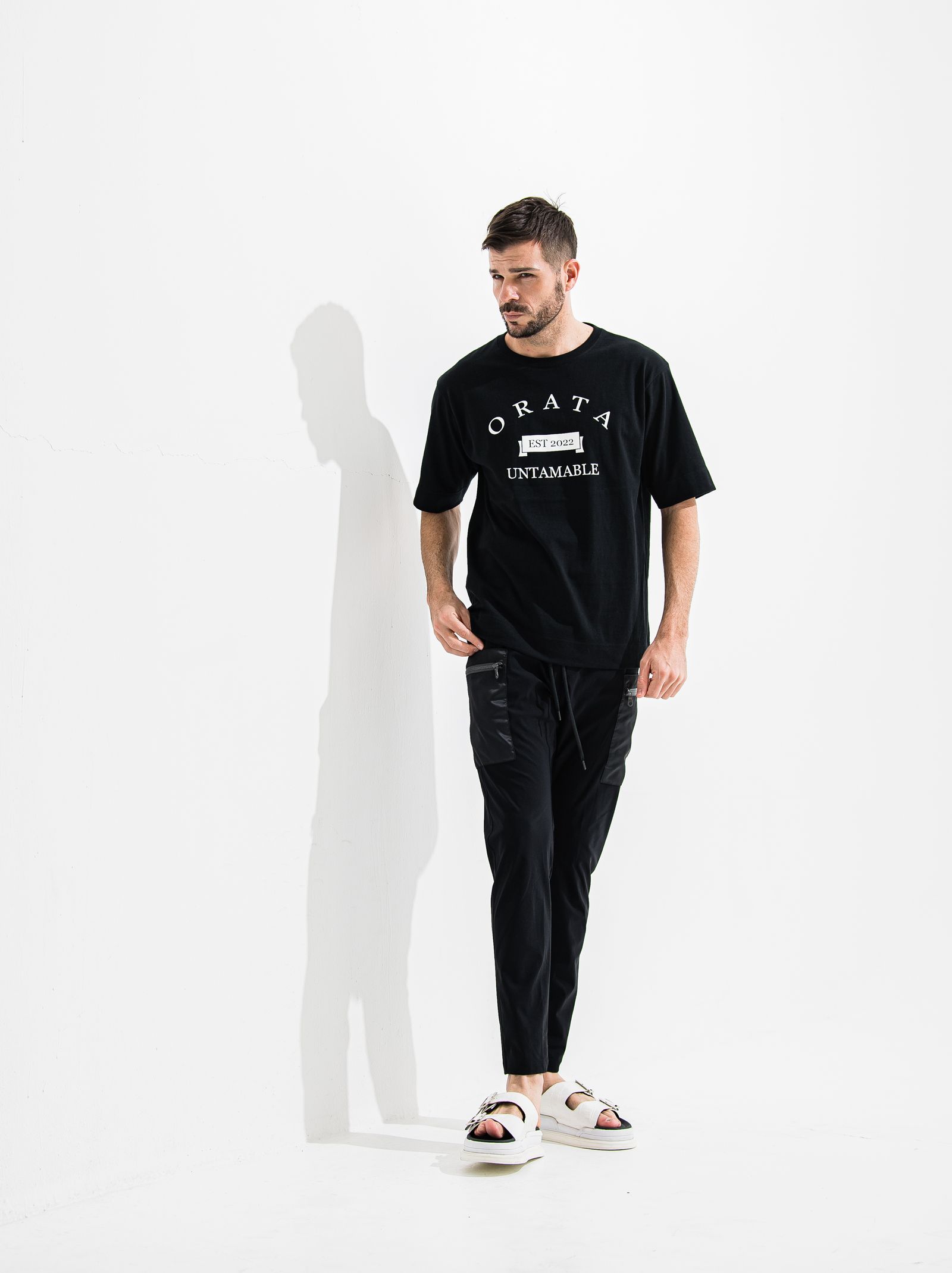 NYLON GR PT / OR2-ST-006 / ナイロンギアカーゴパンツ / ブラック (7月中旬入荷予定)