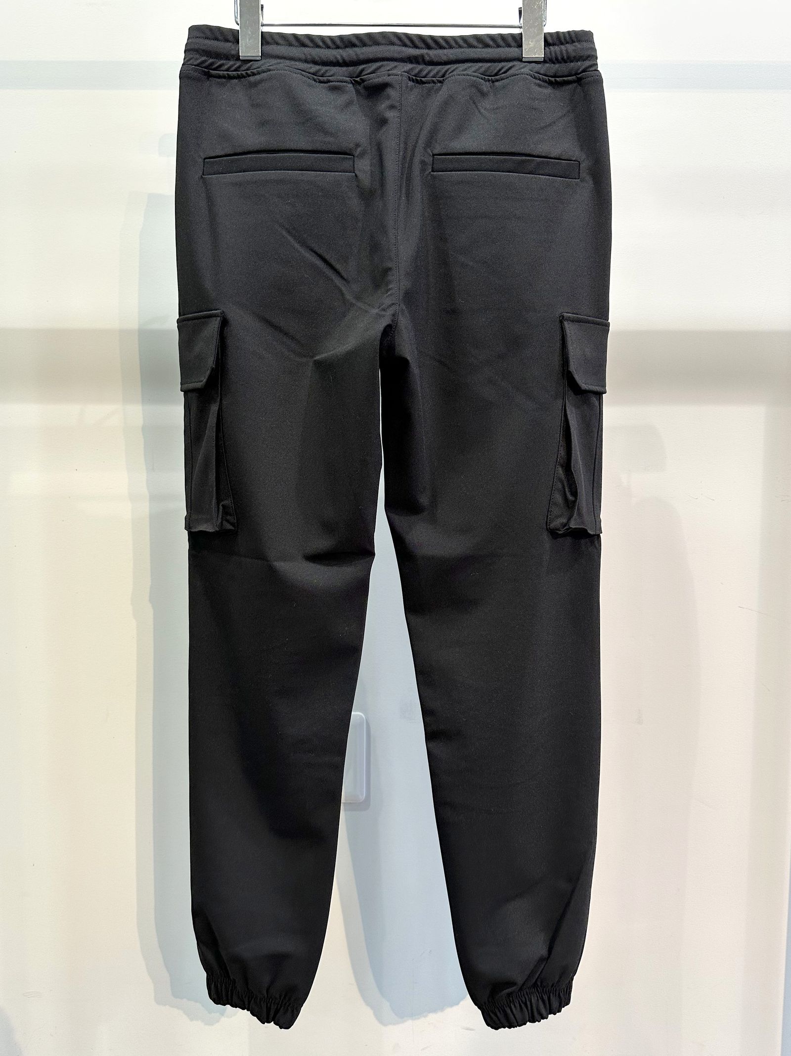 PT CARGO PANTS / RC29-ST-035 / 裾ゴムイージーカーゴパンツ / ブラック