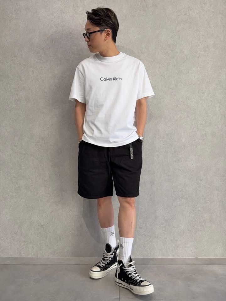 【Calvin Klein】定番ロゴTシャツ×【RESOUND】新作ダブルニーデニム