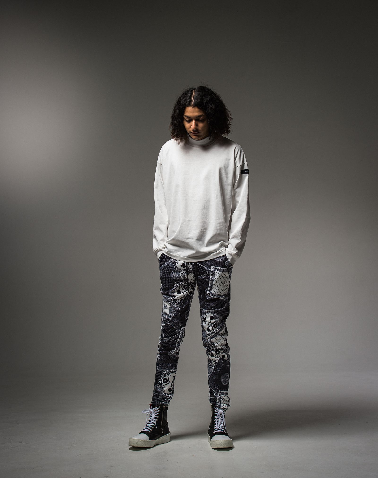 MOCKNECK LONG SLEEVE / RC23-T-008 / モックネック長袖Tシャツ※