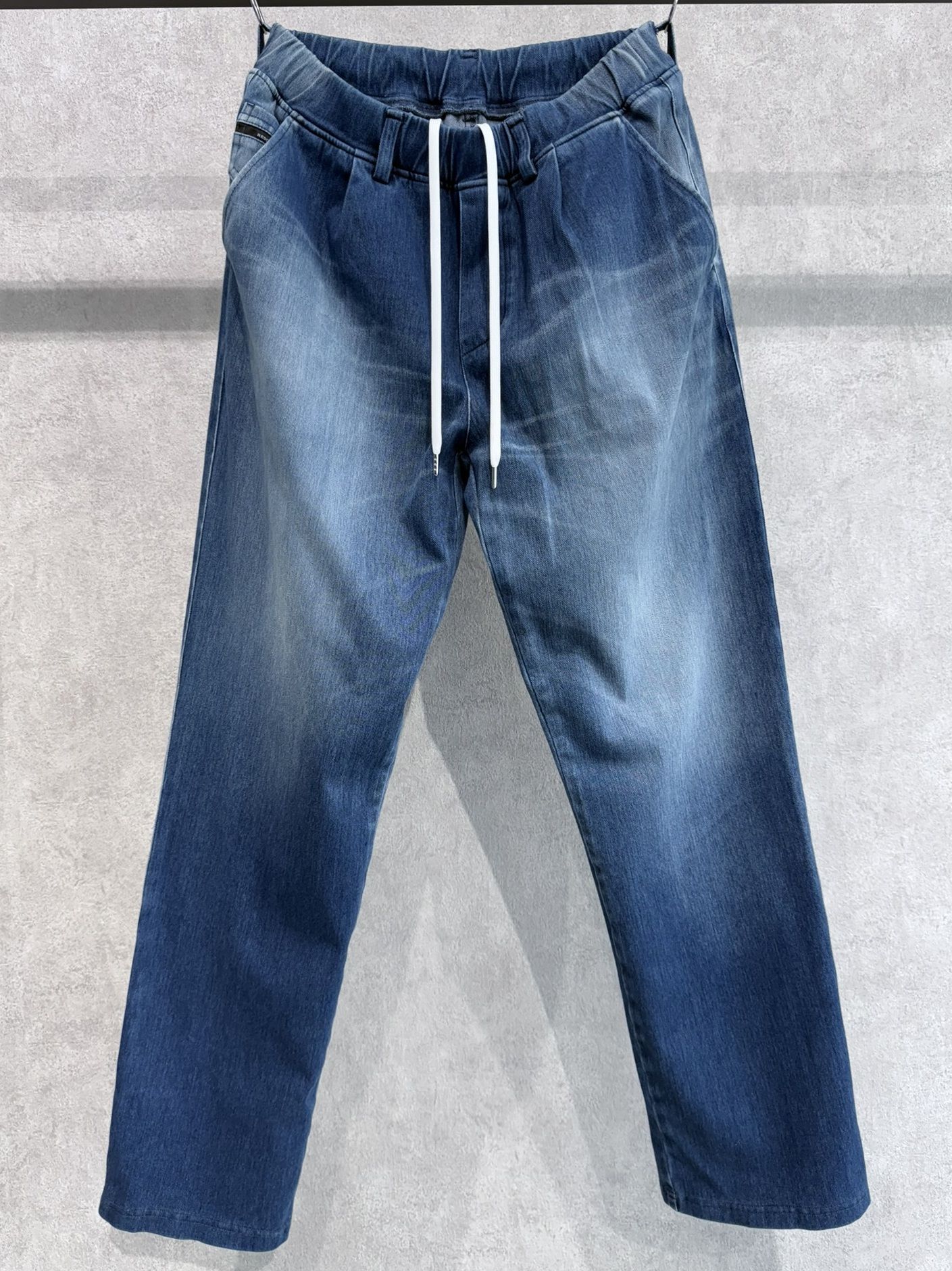 DENIM JERSEY WIDE PT / RC36-ST-016WTD / ライトオンスデニムジャージワイドパンツ / ダークインディゴ